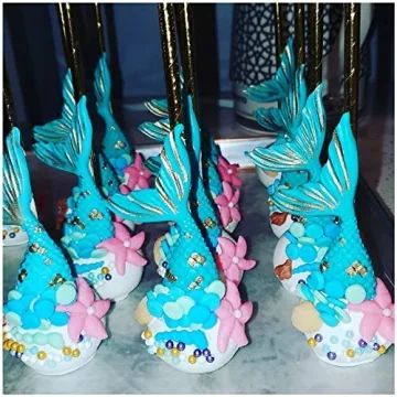 Mermaid Silicone Mold Set for Baking and Crafts