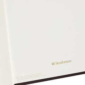 Strathmore (467-8 STR-467-8 48 Sheet No 140 Watercolor Art Journal, 8.5 by 11", 8.5"x11", White, 24