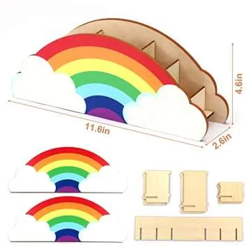 KOYILTD Rainbow DIY Pen Holder & Desk Organizer
