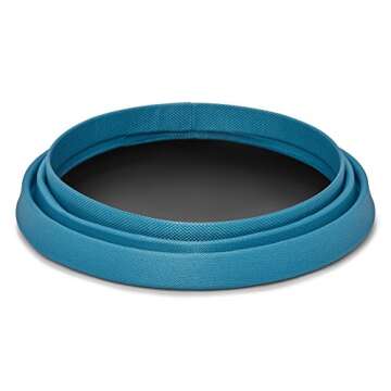 Ruffwear, Bivy Bowl Collapsible Ultralight and Packable Dog Bowl, Blue Spring