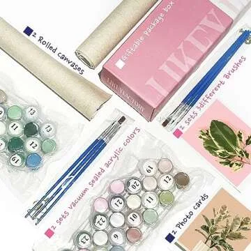 LikeyFactory Paint by Numbers Kit for All Ages - Premium Quality