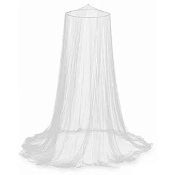 Elegant Mosquito Net Bed Canopy - Easy Installation & Versatile Size
