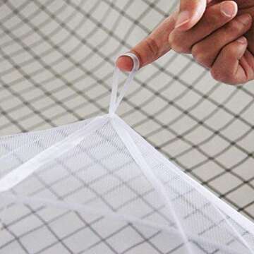 Elegant Mosquito Net Bed Canopy - Easy Installation & Versatile Size