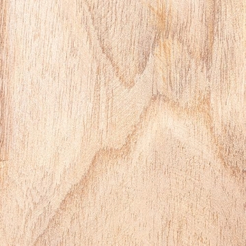 Creative Co-Op Rounded Paulownia Wood Pots (Set of 2 Sizes)