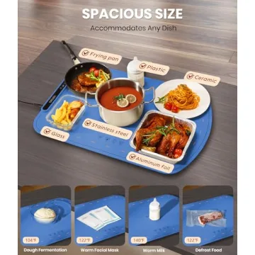 Electric Buffet Warming Mat with 7 Temp Settings