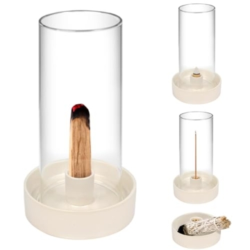 Multi-Functional Incense Burner Holder - Perfect for Incense Sticks, Palo Santo, Sage, and More! Fas...