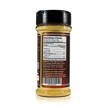 Spicy Cheddar Bacon Seasoning - Low Sodium & Delicious