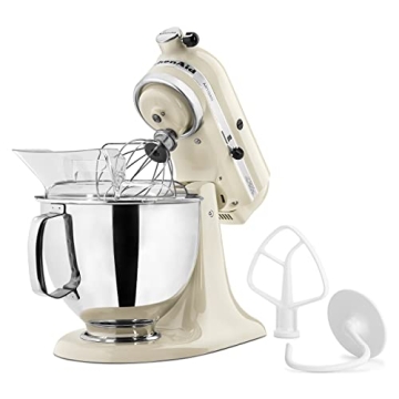5 Quart KitchenAid Artisan Stand Mixer - Almond Cream