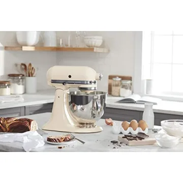 5 Quart KitchenAid Artisan Stand Mixer - Almond Cream