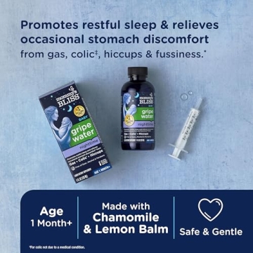 Mommy's Bliss Gripe Water Night Time for Infant Relief
