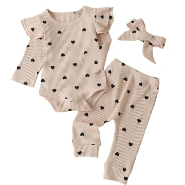 Charming Fullfamous Baby Girl's Clothing Set for Winter Style