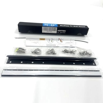 AENTGIU Heavy Duty No Stud TV Wall Mount for Flat Screens