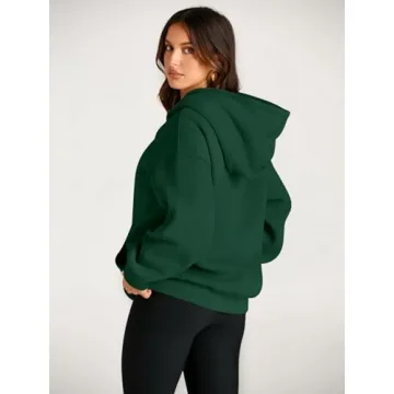 Trendy Queen Women's Oversized Fleece Hoodie Winter Essential