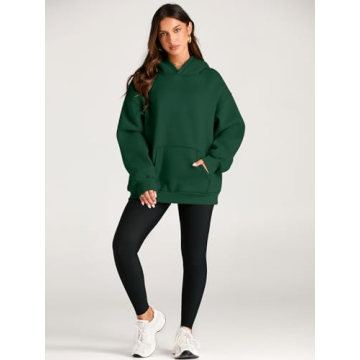 Trendy Queen Women's Oversized Fleece Hoodie Winter Essential
