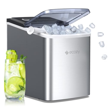 Ecozy Portable Ice Maker - Quick & Convenient Ice