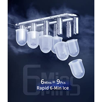 Ecozy Portable Ice Maker - Quick & Convenient Ice