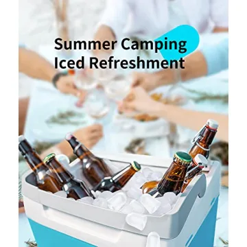 Ecozy Portable Ice Maker - Quick & Convenient Ice