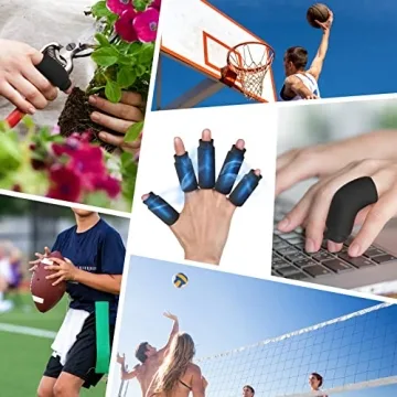 Luguiic Finger Ice Sleeves 5 Packs for Pain Relief