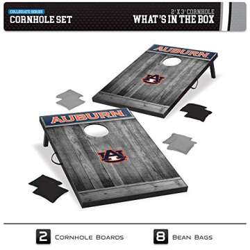 Wild Sports NCAA Cornhole Outdoor Game Set, 2' x 3' Foot - Recreational Series