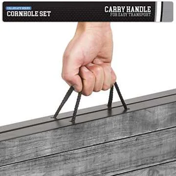 Wild Sports NCAA Cornhole Outdoor Game Set, 2' x 3' Foot - Recreational Series