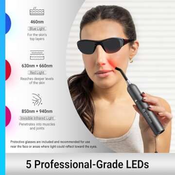 Vitalume Red Light Therapy Wand for Cold Sore Relief