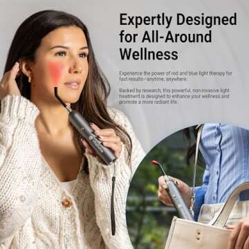 Vitalume Red Light Therapy Wand for Cold Sore Relief