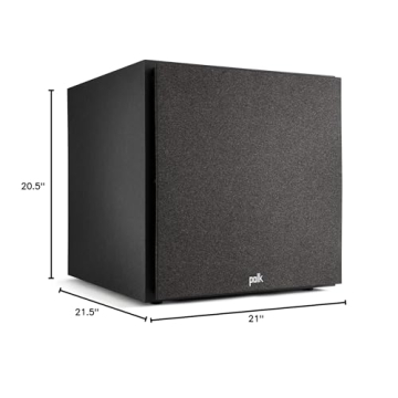Polk Monitor XT12 Powered Sub for Home Theater Bass