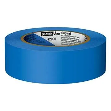 Scotch Painter's Tape 1.41 inches Original Multi-Surface Painter's Tape, x 60 yards (360 yards total), 2090, 6 Rolls, Blue, 6 Foot
