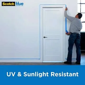 Scotch Painter's Tape 1.41 inches Original Multi-Surface Painter's Tape, x 60 yards (360 yards total), 2090, 6 Rolls, Blue, 6 Foot