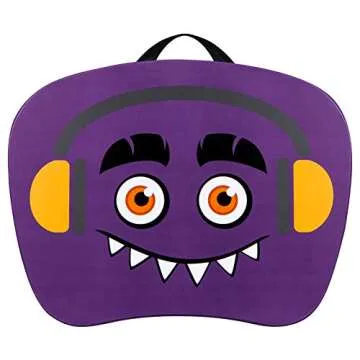 LapGear MyMonster Lap Desk - Purple - Fits up to 15.6 Inch Laptops - Style No. 46502