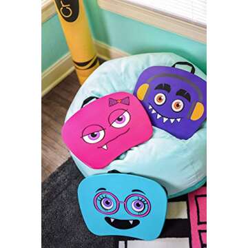 LapGear MyMonster Lap Desk - Purple - Fits up to 15.6 Inch Laptops - Style No. 46502