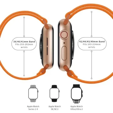 AMANECER Stylish Nylon Watch Bands for Apple Watches