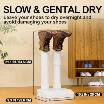 LAVIEAIR Boot Dryer - Silent, Efficient, and Safe for All Footwear