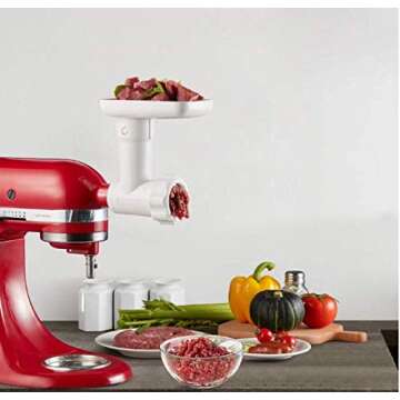 Meat Grinder Attachment for KitchenAid Mixer by InnoMoon
