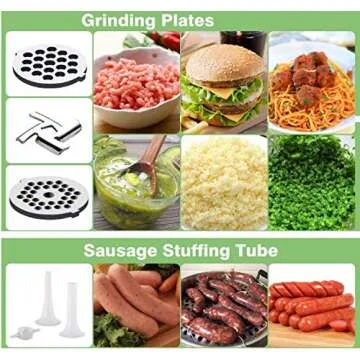 Meat Grinder Attachment for KitchenAid Mixer by InnoMoon