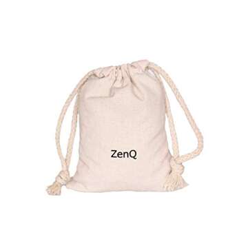 ZenQ 1/2 lb Tumbled Rose Quartz Stones for Wicca, Reiki, and Energy Crystal Healing, Natural Rose Quartz Crystal from Brazil