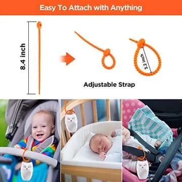 SOAIY Owl Baby Sleep Soother with Night Light and Timer