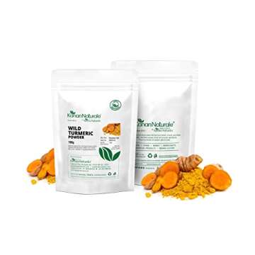 Kerala Naturals Wild Turmeric - Kasthuri Manjal: For Glowing Skin - 100 gm