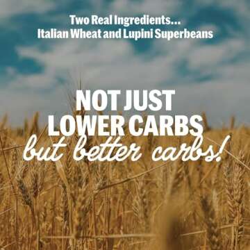 Brami Italian Protein Pasta, Variety | Low Carb | High Fiber | High Protein | Non-GMO | Keto | Made in Italy | Dry Pasta | Semolina Pasta | Fortified with Heart Healthy Lupini Beans | 12oz (Pack of 3)