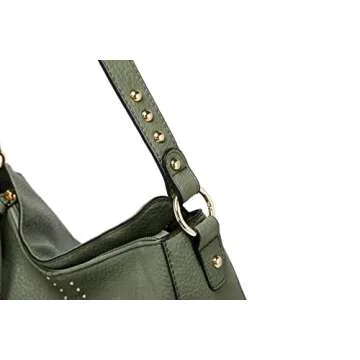 Montana West Hobo Bag for Women Designer Ladies Hobo bag Bucket Purse Totes Bag Handbags Chic Shoulder Bag,MWC-128-GN