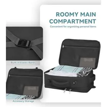 Travel Backpack 50L Expandable Laptop Carry On Bag