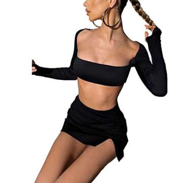 Stylish Azhong Women’s 2 Piece Set for Night Out