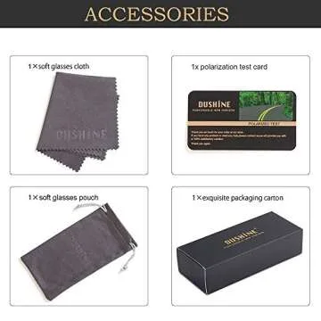 DUSHINE Small Round Sunglasses for UV Protection and Style