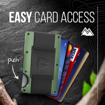 Minimalist Cash Strap Wallet - Daily & Dress Use