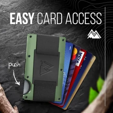 Minimalist Cash Strap Wallet - Daily & Dress Use