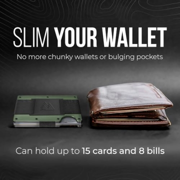 Minimalist Cash Strap Wallet - Daily & Dress Use