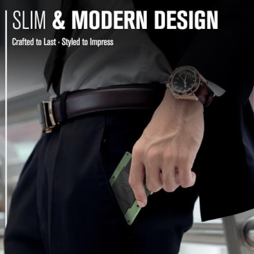 Minimalist Cash Strap Wallet - Daily & Dress Use