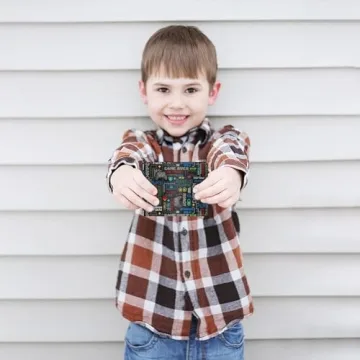 FRMARCH Gaming Wallet for Teens - Slim Leather Bi-Fold Design