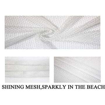 Sexy Cover Ups for Swimwear Women Scoop Neck Crochet Swimwear Split Dress Summer Bathing Suit