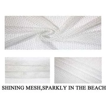 Sexy Cover Ups for Swimwear Women Scoop Neck Crochet Swimwear Split Dress Summer Bathing Suit